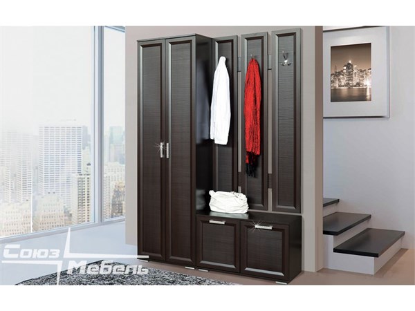 Прихожая Корвет люкс Вар2 15049