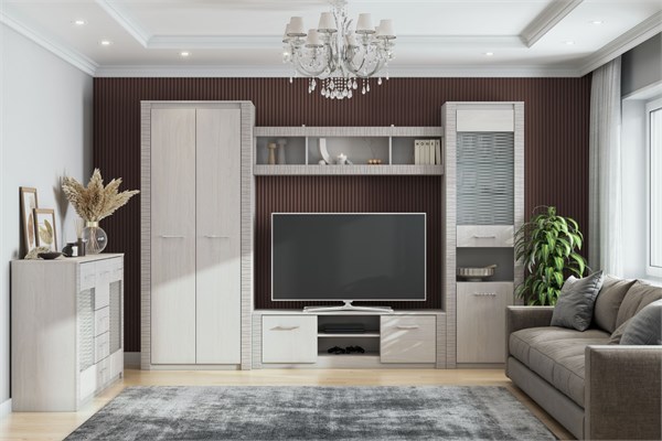 Модульная гостиная Гамма 20 (серия 4) 15116