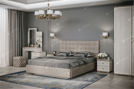 Кровать двойная №2 Квадро 1,6 15652