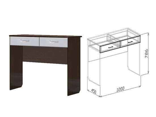 Туалетный стол Атлантида 16116