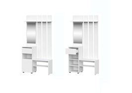 Вешалка с зеркалом Токио 15011