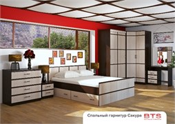 Спальня Сакура (Комплектация 1) 15607