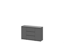 Комод три ящика двухстворчатый (серия 2) Денвер 15672