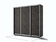 Шкаф -купе Экспресс-2 трехдверный Н-2.4 15830