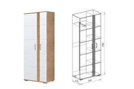 Шкаф Твист 16073