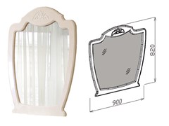 Зеркало Валенсия 16103