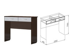 Туалетный стол Атлантида 16116