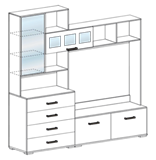Гостиная Яна ТВ-751 15191